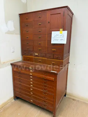 Wooden Storage Cabinets (Lot #23)