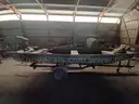 Alumacraft Jon Boat and trailer