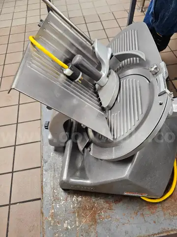 Lot of 3 Hobart Meat Slicers &#x26; Attachments