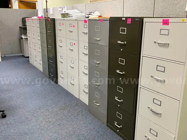 File cabinets and cube furniture
