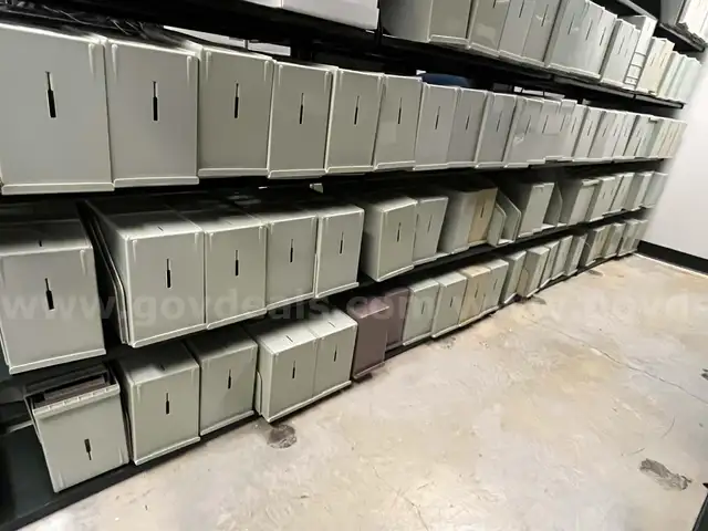 Storage Containers - Used for shelving
