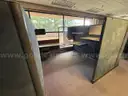 Lot of 10 office cubicles