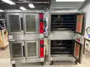 2 Commercial Double Ovens