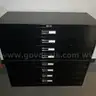 Lot of microfilm readers and cabinets