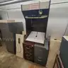 Lot of microfilm readers and cabinets