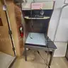 Lot of microfilm readers and cabinets