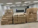 Baker Group Lights on Pallets