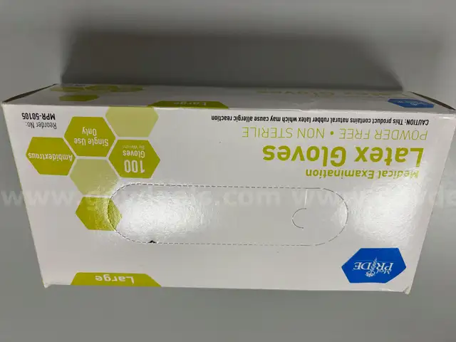 Disposable gloves