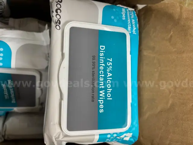 Disinfectant wipes