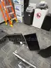 Monitors, HID card machine, Chairs