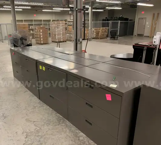 13 3 Drawer Lateral Cabinets