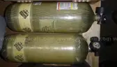 2 air tanks