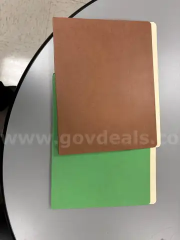 Letter size pocket folders