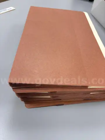 Legal size pocket folders