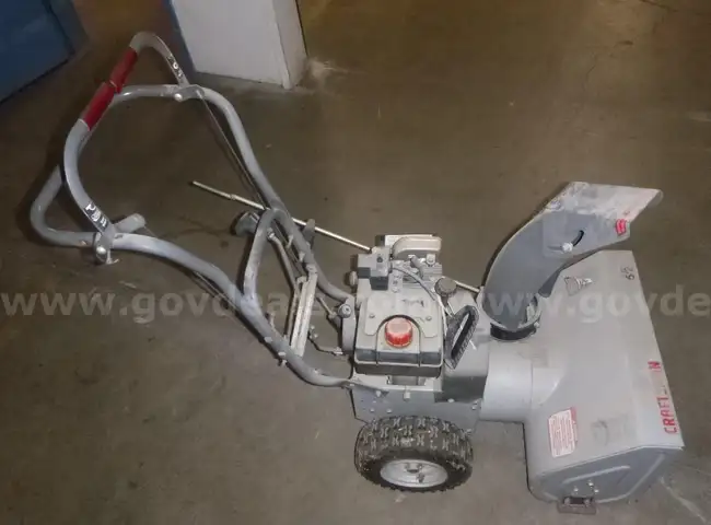 craftsman snow blower- nonworking