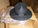 24 BLACK FELT Stratton campaign hats /