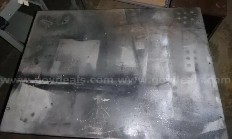 4 ft steel work table