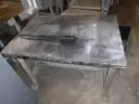 4 ft steel work table