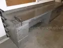 2 - 6ft steel work benches