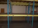 pallet racking 5 uprights 16ft tall, 24 supports cross beams
