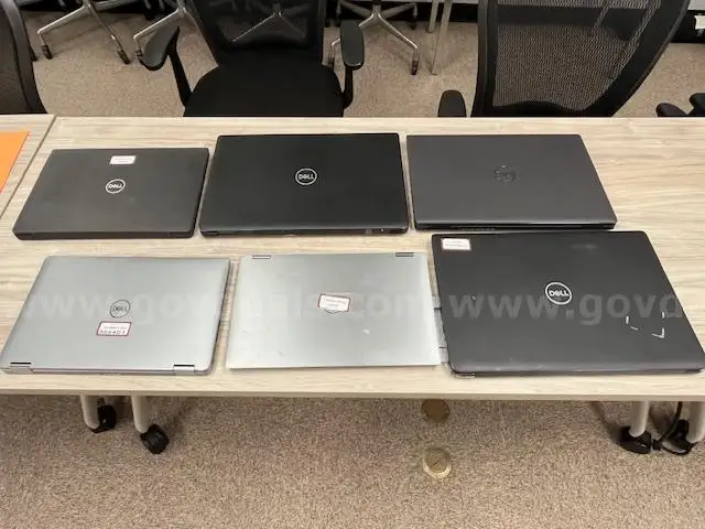 6 Used Dell Laptops