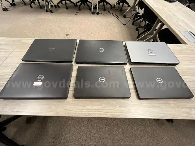 6 Used Dell Laptops
