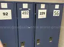Lot of metal lockers 14 blue