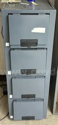 4 Drawer evidence cabinet, metal, Edsal