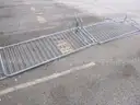 Approx. 30 Steel crowd control barrier fence/guards (8ft Long)