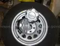 255/70r17 tires set of 4 with rims and hubcaps