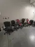 Lot of 10 Office Chairs – Various Models & Conditions