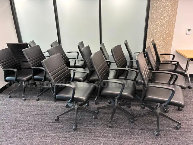 Lot of 16 Conference Chairs