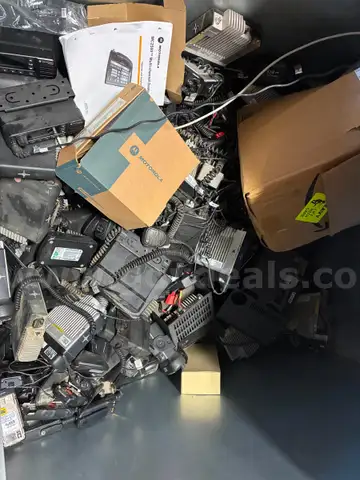 one lot of assorted Motorola radios