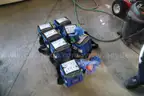 LOT of 6 Rescue Pumps + Bag & Parts