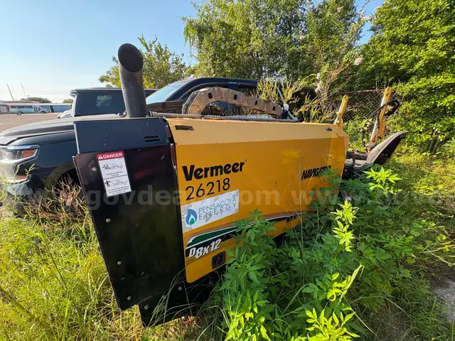 2018 Vermeer D8X12 Boring Machine