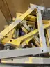 Pallet of scaffolding and scaffolding parts