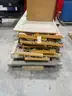 Pallet of scaffolding and scaffolding parts