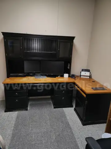 Hutch and small desk