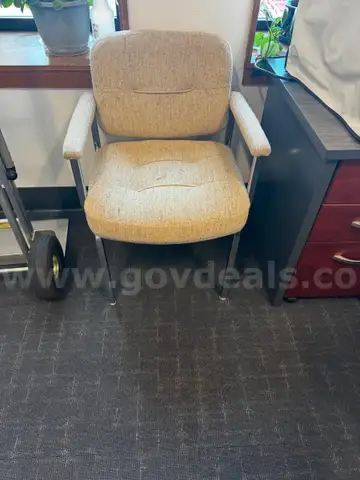 Tan Sitting Chair