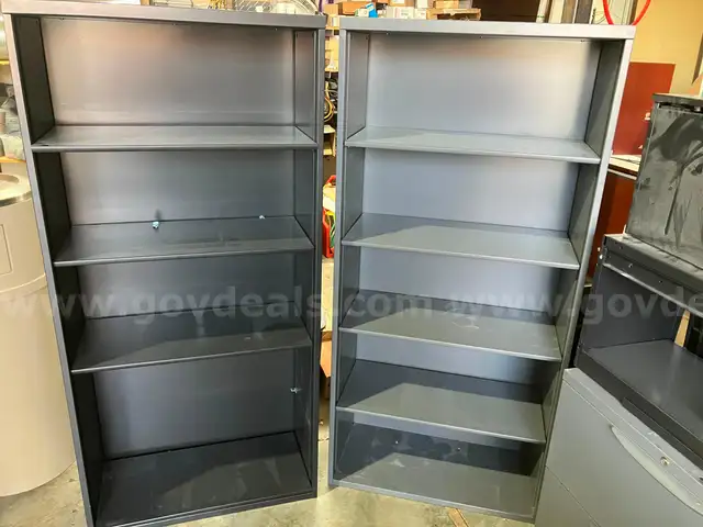 Metal Book Shelves