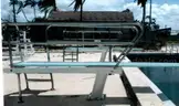 2 14ft Olympian Diving Board, 1 Left and 1 Right Mount Towers