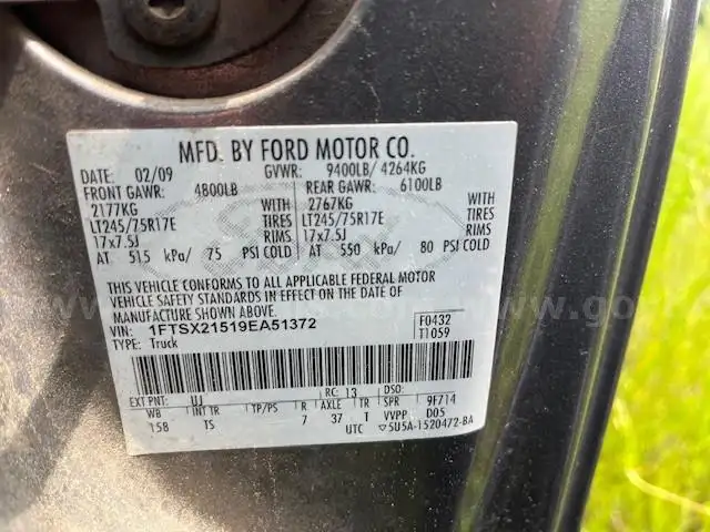 2009 Ford F-250 SD