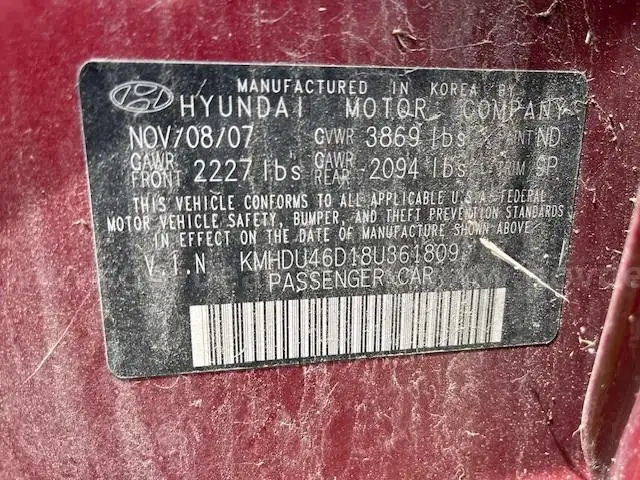 2008 Hyundai Elantra