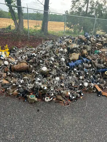 One Large Lot of Old Utility Meters