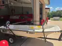 Carolina Skiff J14 with Johnson Motor &#x26; Hustler Trailer
