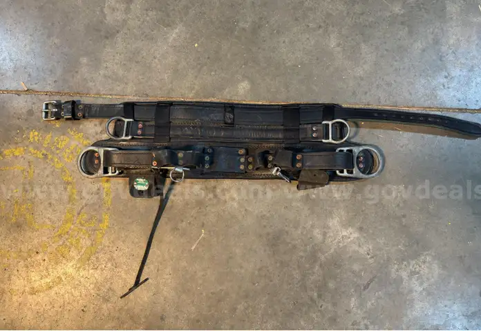 Used Utility Lineman Climbing Belt