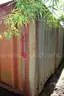 Industrial storage container, 40&#x27; x 8&#x27;, used.  Must be able to remove on own, see details.