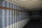 Industrial storage container, 40&#x27; x 8&#x27;, used.  Must be able to remove on own, see details.