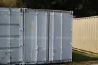 Industrial storage container, 40&#x27; x 8&#x27;, used.  Must be able to remove on own, see details.