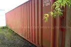 Industrial storage container, 40&#x27; x 8&#x27;, used.  Must be able to remove on own, see details.
